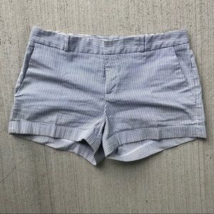 Forever 21 sweet short white striped shorts